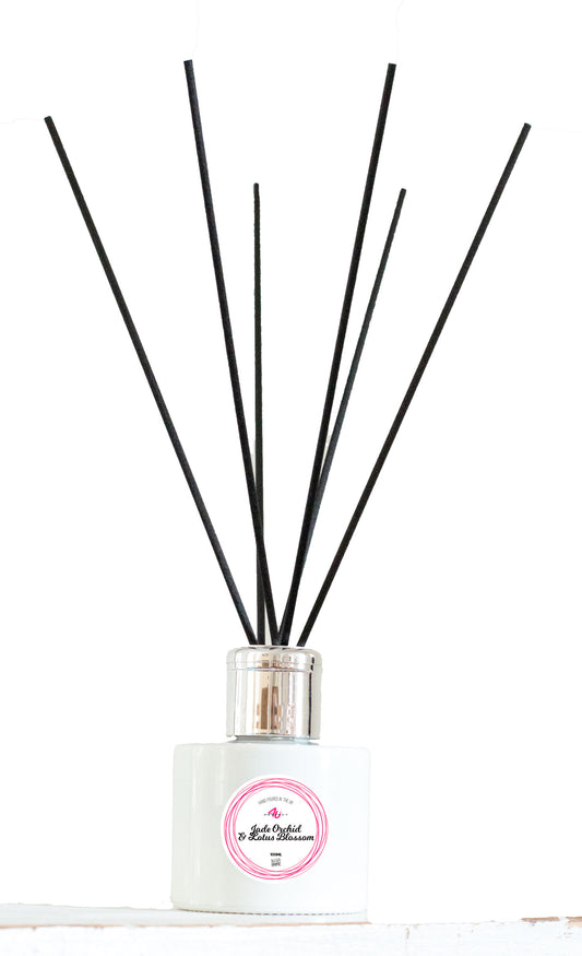 Jade Orchid & Lotus Blossom Scented Reed Diffuser